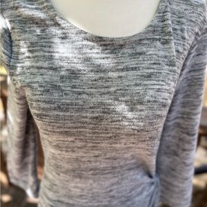 Heather Gray Knit Dress